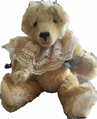#ad Annette Funicello bear jointed Mohair Lace Collar Collection Rare $56.25