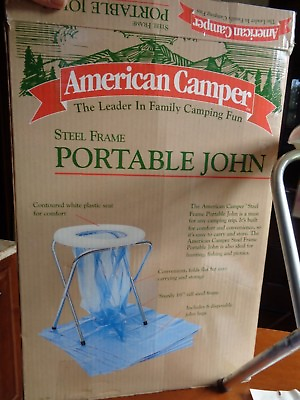 #ad Vintage American Camper Portable John Model 380 $25.00