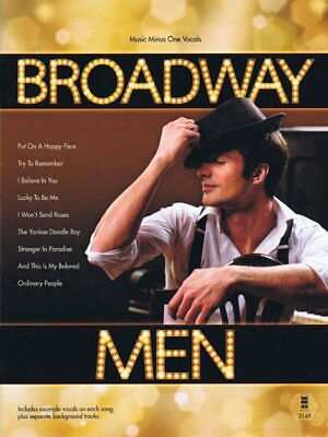 #ad Broadway Men : Music Minus One Vocals Paperback by MMO Music Group Inc. COR... $17.52
