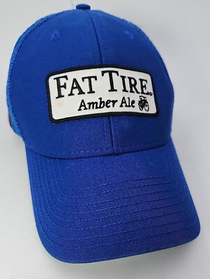 #ad New Belgium Brewery Fat Tire Amber Ale Hat Dad cap Strapback Mesh Colorado $9.09