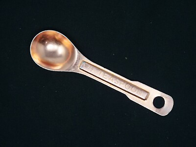 #ad Vintage Pink Aluminum 1 2 Teaspoon Measuring Spoon $2.99