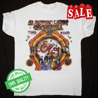 #ad Vintage 1981 ELO Electric Light Orchestra TIME TOUR T Shirt s 5xl FA8975 $24.99