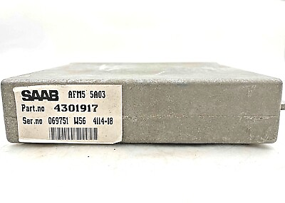 #ad #ad 1995 SAAB 9000 TURBO 2.3 ENGINE ELECTRONIC CONTROL MODULE COMPUTER OEM 4301917 $74.99