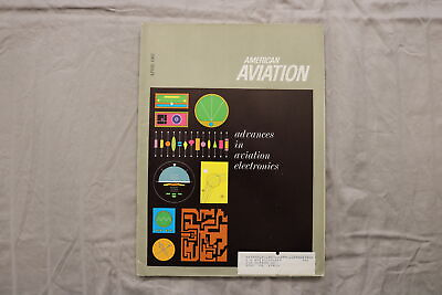 #ad 1967 APRIL AMERICAN AVIATION MAGAZINE AVIATION ELECTRONICS COVER B 1141P $50.00
