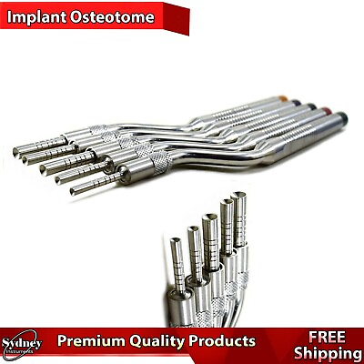 #ad Sinus Lift Osteotomes Concave Dental Implant Instrument Lab Tools AU $71.90