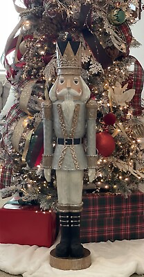 #ad Nutcracker King Soldier 48 Inches Christmas Decor NEW $250.00