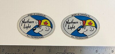 Northern Light Supply Company 2 Vintage Sticker Lot C $6.99