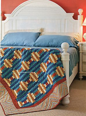 #ad String Of Lanterns Quilt Pattern Pieced PS $10.39