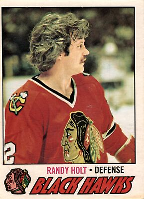 #ad 1977 Topps #34 Randy Holt Free Ship $2.25