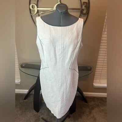 #ad Lafayette 148 New York Designer Sheath Dress Size 16 $230.00