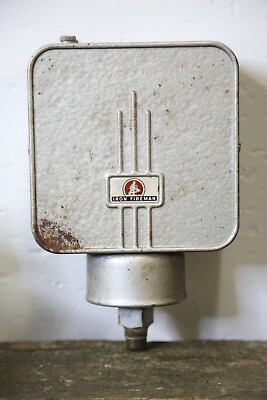 #ad Vintage Iron Fireman Pressure Regulator Steampunk Meter gauge industrial $24.50