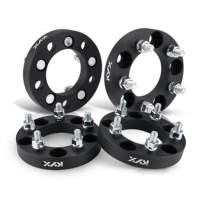 #ad 4 Wheel Spacers Adapters 5x4.75 to 5x4.5 1quot; inch 12x1.5 Studs 87.1mm Bore $55.33