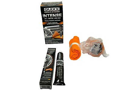 #ad Quixx Repair System Intense All Metal Polish Cleans Polishes and Seals Kit $19.95