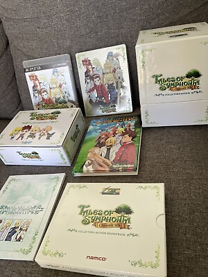 #ad TALES OF SYMPHONIA CHRONICLES PS3 Deluxe Collectors Edition Box Complete $79.00