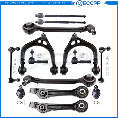 #ad Front Control Arm Ball Joint Tie Rod End Suspension Kit For 2005 10 Chrysler 300 $140.86
