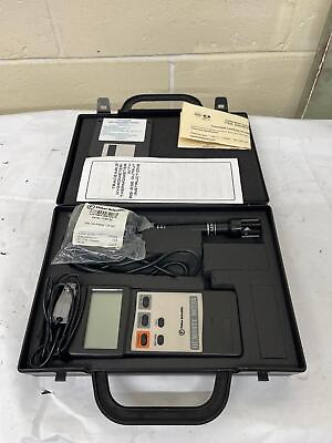 #ad Fisher Scientific 11 661 21 Humidity Meter W Case and Accessories $449.25