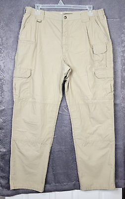 #ad 5.11 Mens Tactical Series Khaki Pants 74273 Size 38 34 Actual 38Wx33L $17.59