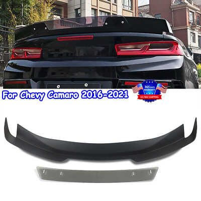 #ad 2PCS For Chevy Camaro LT1 RS 2016 22 Rear Spoiler Decklid Wickerbill Trunk Wing $145.06
