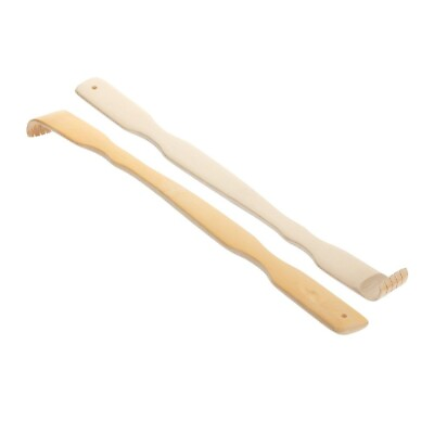 #ad Bamboo Back Scratcher 16.5” 2 pcs Back Scratcher w Long Handle for Men amp; Women $7.02