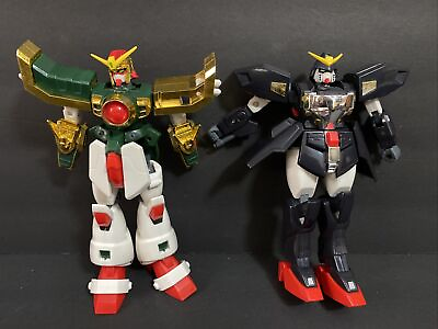 #ad Bandai 2001 Gundam Mobile Fighter 7quot; Action Figures Dragon amp; Shadow $29.95