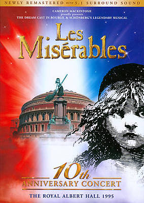 #ad Les Miserables In Concert DVD 2012 2 Disc Set Special Edition $15.12