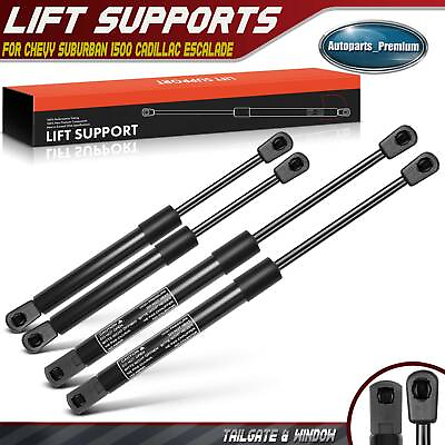 #ad 4x Rear Tailgate amp; Window Lift Supports Shock for Chevy Suburban Tahoe GMC Yukon $31.31