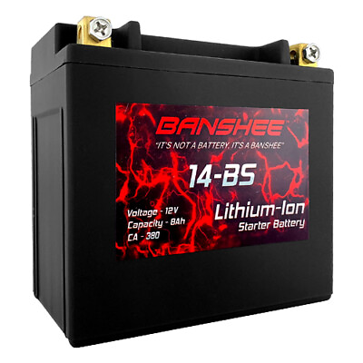#ad Lithium LiFePO4 Battery Replaces YTX14 BS for Honda VTX 1300 S 12V Motorcycle $149.88