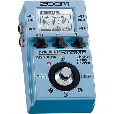 #ad Zoom MS 70CDR MultiStomp Effects Pedal $149.99