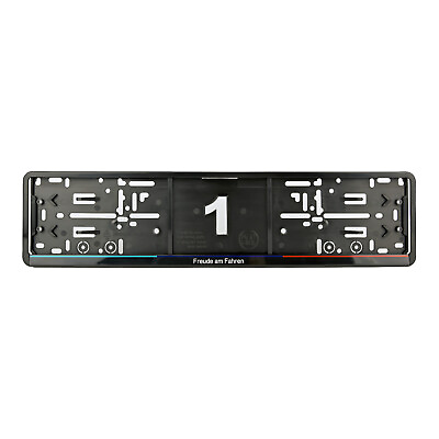 #ad 2 x Euro License Number Plate Frame for BMW $18.99