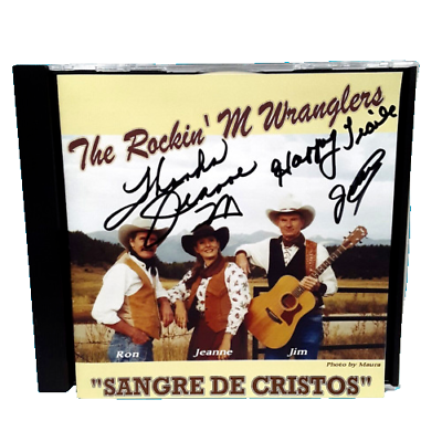 #ad The Rockin#x27; M Wranglers Sangre De Cristos CD Recorded Live Autographed $18.99