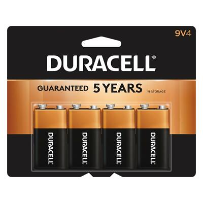 #ad Duracell CopperTop quot;9 Voltquot; Alkaline Batteries Exp. 2028 4 Pack NEW $12.99