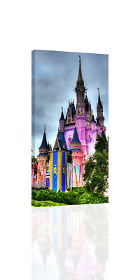 #ad Disney Castle CANVAS OR PRINT WALL ART $99.00