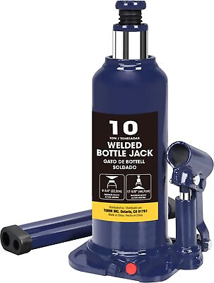 #ad BIG RED 10 Ton Torin Welded Hydraulic Car Bottle Jack for Auto Repair $24.99