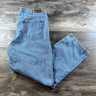 #ad Vintage LL Bean Jeans Mens 38x29 Light Comfort Waist Classic Heritage 250265 $18.97