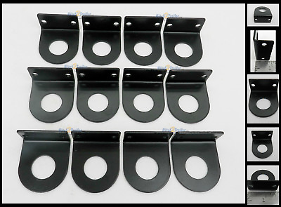 12 Black Mounting Bracket for 3 4quot; Round Light Powder Coated trailer RV Vision $16.99