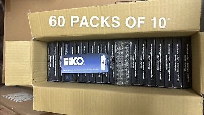 #ad 60 Pack Of 10 in each Box # 194 EIKO CLEAR MARKER BULBS BULK Free Shipping $199.00