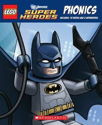 #ad LEGO DC Super Heroes: Phonics Boxed Set Paperback By Lee Quinlan B. GOOD $6.19