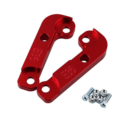#ad Red Aluminum Adapter increasing turn angles 25% E36 drift lock kit for BMW M3 $49.37