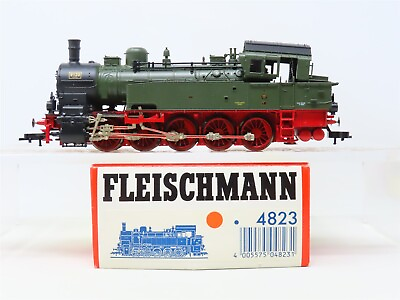 #ad HO Scale Fleischmann 4823 KPEV Prussian 0 10 0T Class T 16 Steam Tank #8120 $199.95