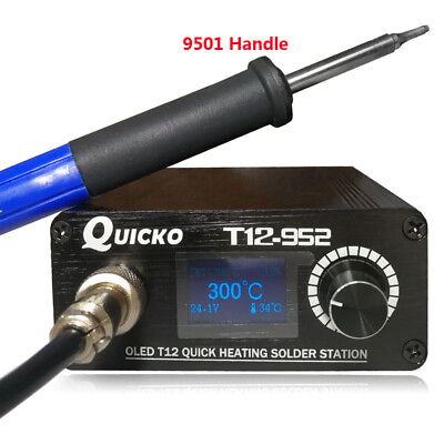 #ad T12 952 Soldering Station OLED Digital Welding Ironamp;9501 Handle For Quicko $49.99