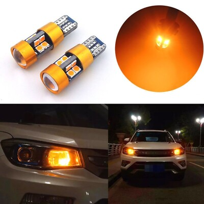 #ad T10 Signal Light 168 194 2825 19SMD LED Truck Package 1Pair Amber Car Position C $9.80