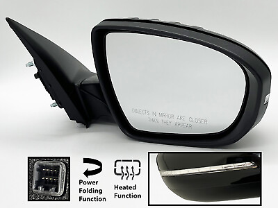 #ad For 2012 2013 KIA OPTIMA Power Folding Mirror Turn Signal Heated Passenger Side $83.90