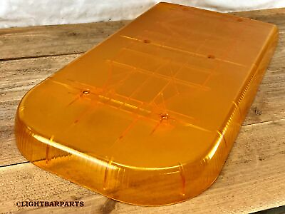 #ad Whelen Justice Series Lightbar Amber End Dome Lens P N 84693 Hard To Find $103.50