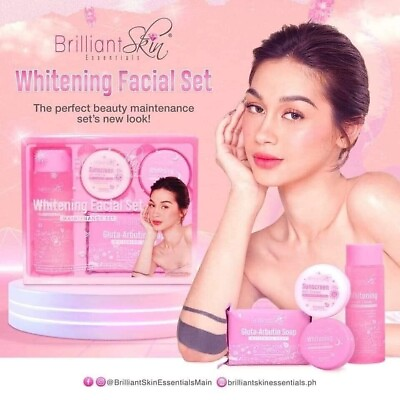 #ad Brilliant Skin Essentials Whitening Maintenance Set New Packaging US Seller $20.99