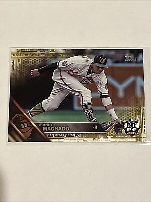 #ad 2016 Topps Update All Star Gold 2016 Manny Machado #US1 $4.99