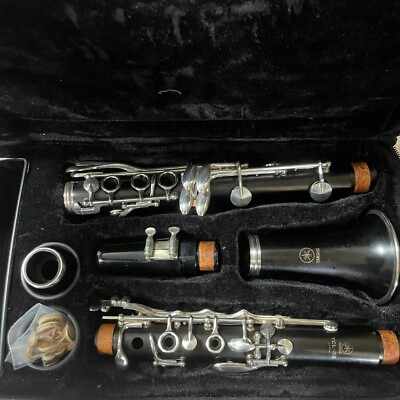 #ad YAMAHA Bb Clarinet YCL 33 Wooden Instrument All pads replaced With Case USED $366.99