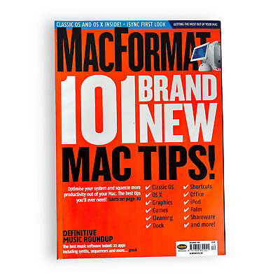#ad Mac Format Magazine December 2002 101 Apple Tips iPod OSX Classic OS Office GBP 11.00
