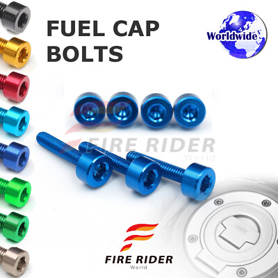 #ad FRW 6Color Fuel Cap Bolts Set For Honda CBR600RR ABS 07 15 08 09 10 11 12 13 14 $8.88
