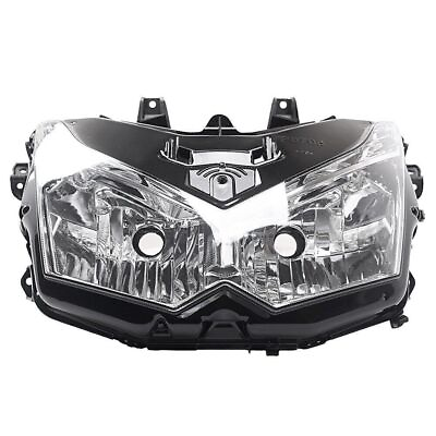 #ad Headlight Clear Head Lamp Assembly Bulbs Motor Fit Kawasaki Z1000 2010 2013 2012 $166.47
