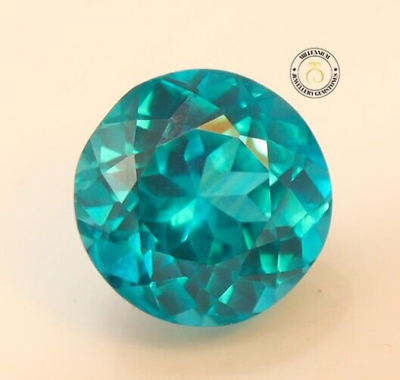 #ad CERTIFIED Loose Gemstone 19.10 Ct Natural Bi Color Unheated Round Cut Tourmaline $114.60
